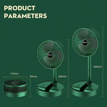 Load image into Gallery viewer, Xiaomi Mini Adjustable Folding Fan Small Cooling Handy Desk Home Office Table Battery USB Rechargeable Portable Electric Fan