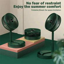 Load image into Gallery viewer, Xiaomi Mini Adjustable Folding Fan Small Cooling Handy Desk Home Office Table Battery USB Rechargeable Portable Electric Fan