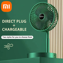 Load image into Gallery viewer, Xiaomi Mini Adjustable Folding Fan Small Cooling Handy Desk Home Office Table Battery USB Rechargeable Portable Electric Fan